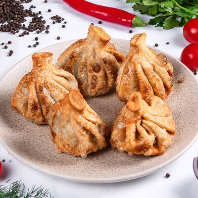 Жареные хинкали с бараниной в Тамада по цене 750 ₽