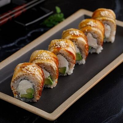 Ролл Филадельфия с угрем в Маймун по цене 690