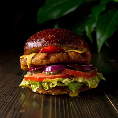 Бургер Индиец в Happy burger day по цене 590 ₽