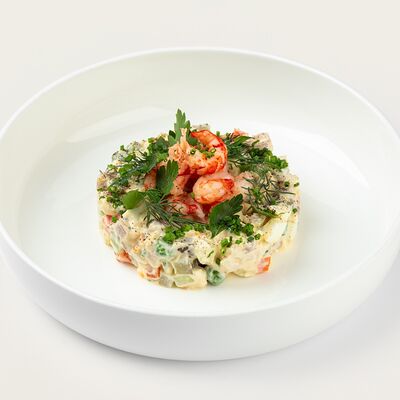 Оливье с языком в VASILCHUKI Chaihona №1 по цене 720 ₽