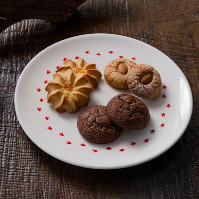 Чудное печенье на вологодском масле в Гусь в яблоках по цене 590 ₽