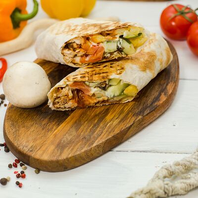 Шаурма с курицей и грибами в Гурмания по цене 299 ₽