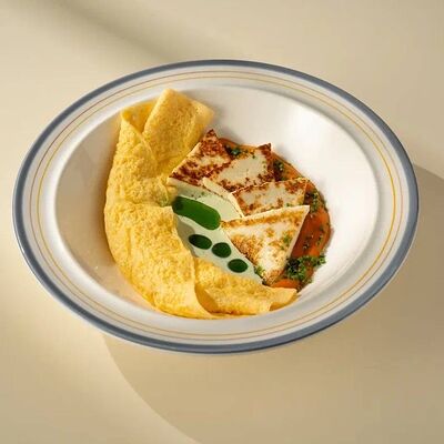 Омлет с адыгейским сыром, харрисой и дзадзыки в Civil Coffee Bar по цене 630 ₽