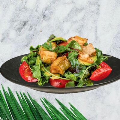 Салат с хрустящими баклажанами в Мушу по цене 365