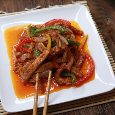 Требуха жареная в Кым-Ган-Сан по цене 3750 ₸