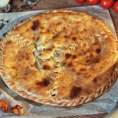 Пирог с сыром и шампиньонами в Ирбис по цене 540