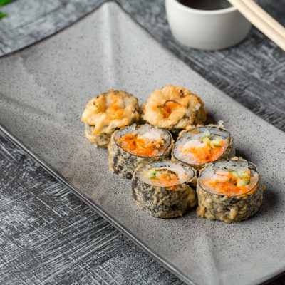 Ролл Мурукай темпура в БАМБУК-БАР по цене 250 ₽