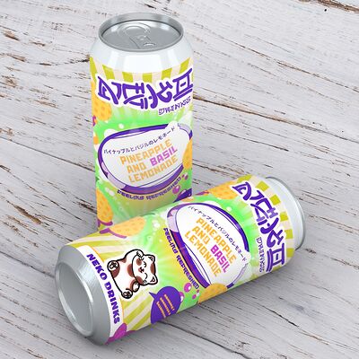 Лимонад Нэко с ананасом без сахара в Кореана Light по цене 219 ₽