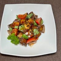 Хрустящие баклажаныв Пицца Коно