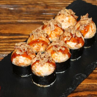 Запеченный острый с курочкой и луком фри в Суши Пати по цене 490 ₽