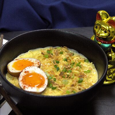 Сырный рамен в KOMIX FOOD по цене 510 ₽