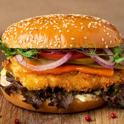 Бургер Чикен доставка в Еда Да по цене 480 ₽