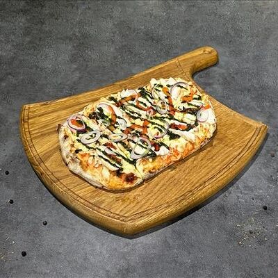 Римская пицца Курица Песто 1/485 в Бургер удачи по цене 600 ₽