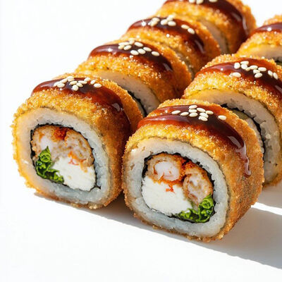 Роллы Дракон Темпура в Банхоф по цене 495 ₽