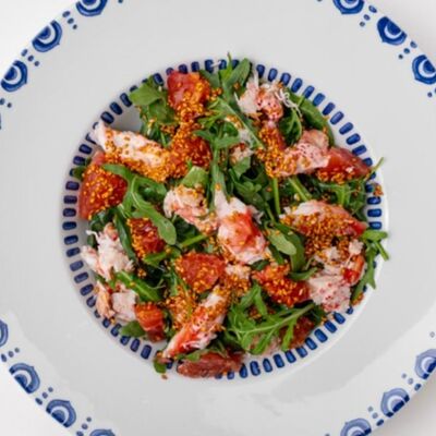 Салат с камчатским крабом в Miss you по цене 2650 ₽