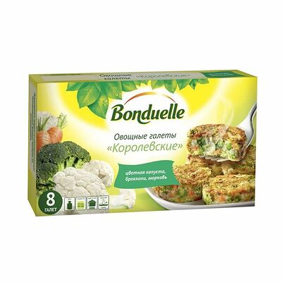 Галеты Королевские овощные, Bonduelle в Азбука Вкуса Экспресс Меню по цене 307 ₽