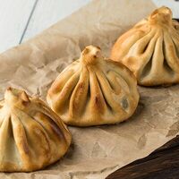 Хинкали говяжьи жареные в Кафе Ореро