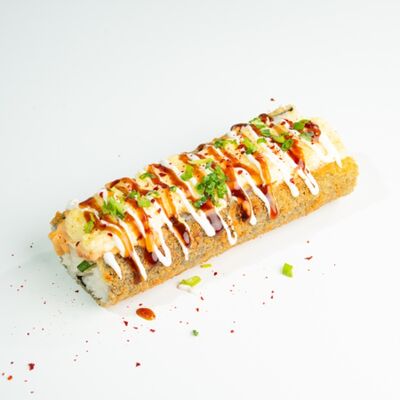 Жареный хот-дог сырный (1 шт.) в ЁБИСАН по цене 1199 ₽