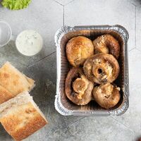 Шампиньоны на мангале в Dbalava