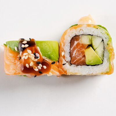 Salmon rainbow rolls в Ocean Basket по цене 3290 ₸