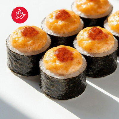 Роллы Креветка и Краб запеченные в Банхоф по цене 439 ₽