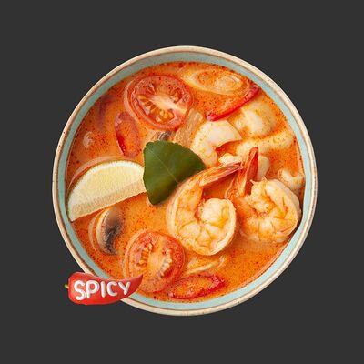 Том ям с морепродуктами в Рыбарис по цене 540 ₽