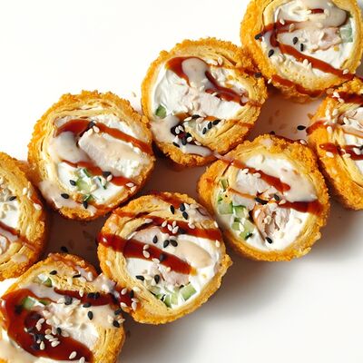 Нью-Йорк в Рис и лосось по цене 714 ₽