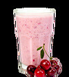 Вишневый молочный коктейль в Три печки по цене 600