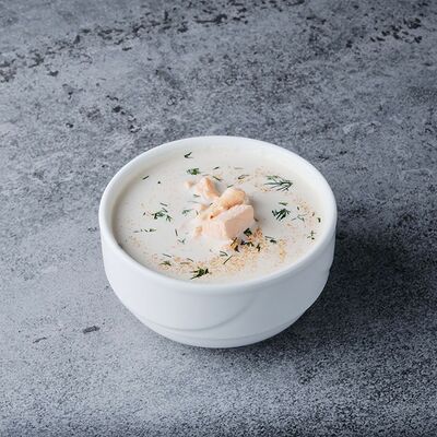 Суп сливочный с лососем в THE BOX по цене 340