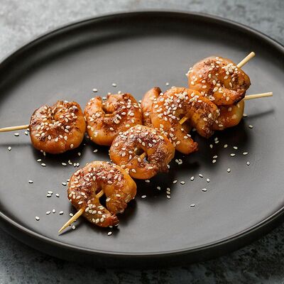 Шашлычки из креветки в Rakiru по цене 600 ₽