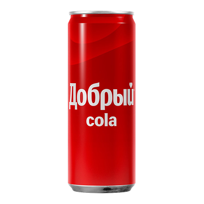 Добрый Кола 0,33 в #ЛАВАШ по цене 180 ₽