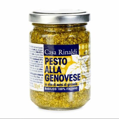 Соус песто Генуя в подсолнечном масле, Casa Rinaldi, Италия в Азбука Вкуса Экспресс Меню по цене 384 ₽