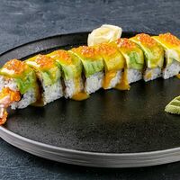 Шримп манго ролл в Corner Grill