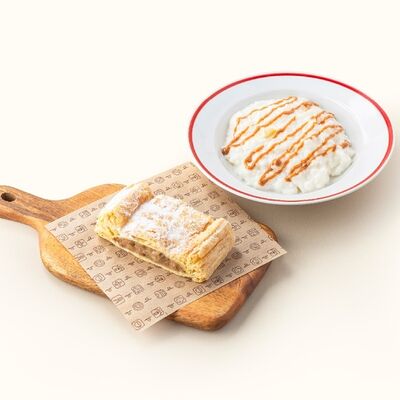 Завтрак с кашей и штруделем в Пироговый Дворик по цене 299 ₽