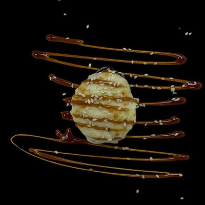 Запеченный гункан с окунем в Kaikan по цене 225 ₽