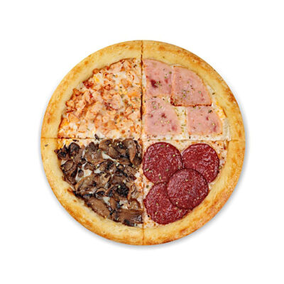 Пицца 4 вкуса 21 см в Аппетит по цене 439 ₽