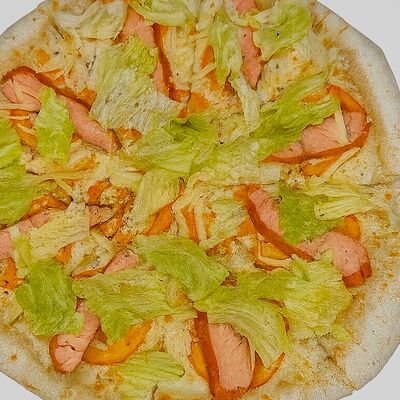 Пицца цезарь с красной рыбой 33 см в Самовар по цене 1299 ₽