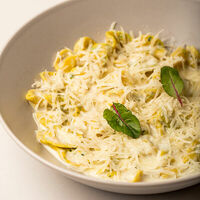 Паста Фарфалле с сыром в Трай