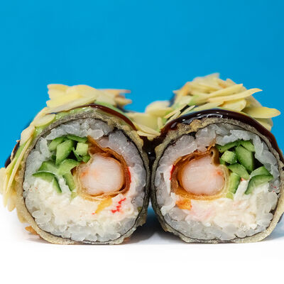 Темпура кранч креветка и васаби в Русалочка любит суши по цене 680 ₽