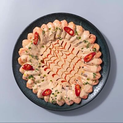 Креветка, жаренная в соусе Сливочный Чили в Рыбка by angela по цене 2880 ₽