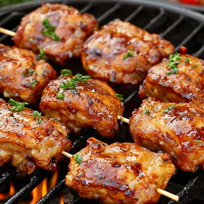 Шашлык из куриных бедер в РАКИДОНА по цене 310 ₽