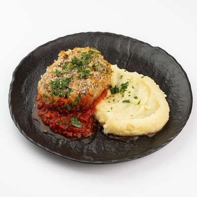 Котлета мясная по-купечески с картофельным пюре в IPPIN - Fusion Panasia по цене 415 ₽