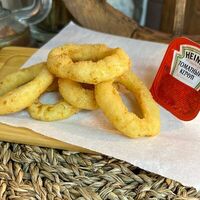 Луковые кольца в Бургеры и хот-доги