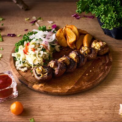 Шампиньоны в Grill mix по цене 530 ₽
