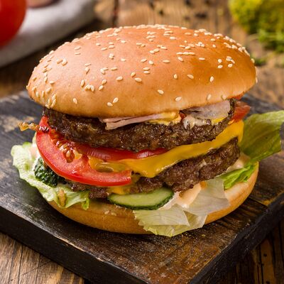 Бургер 2-Биг в Пирог Пицца Бро по цене 665 ₽