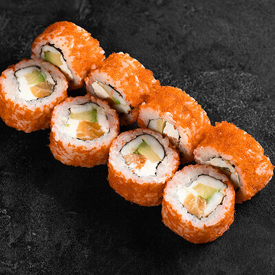 Ролл Самурай с лососем и креветкой в Ollis по цене 529 ₽