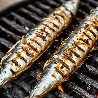 Скумбрия на открытом огне в Пекарня №1