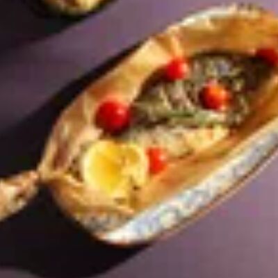 Дорадо, запеченная с пряными травами в Парк по цене 1550 ₽