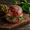Бургер с говяжьей котлетой в Кулинарный цех по цене 950