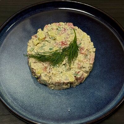 Салат с курицей и картофелем в Хинкальный дом по цене 450